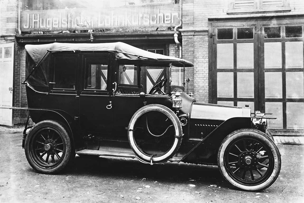 1918_0013_erstes-Taxi-mit-Ballonreifen